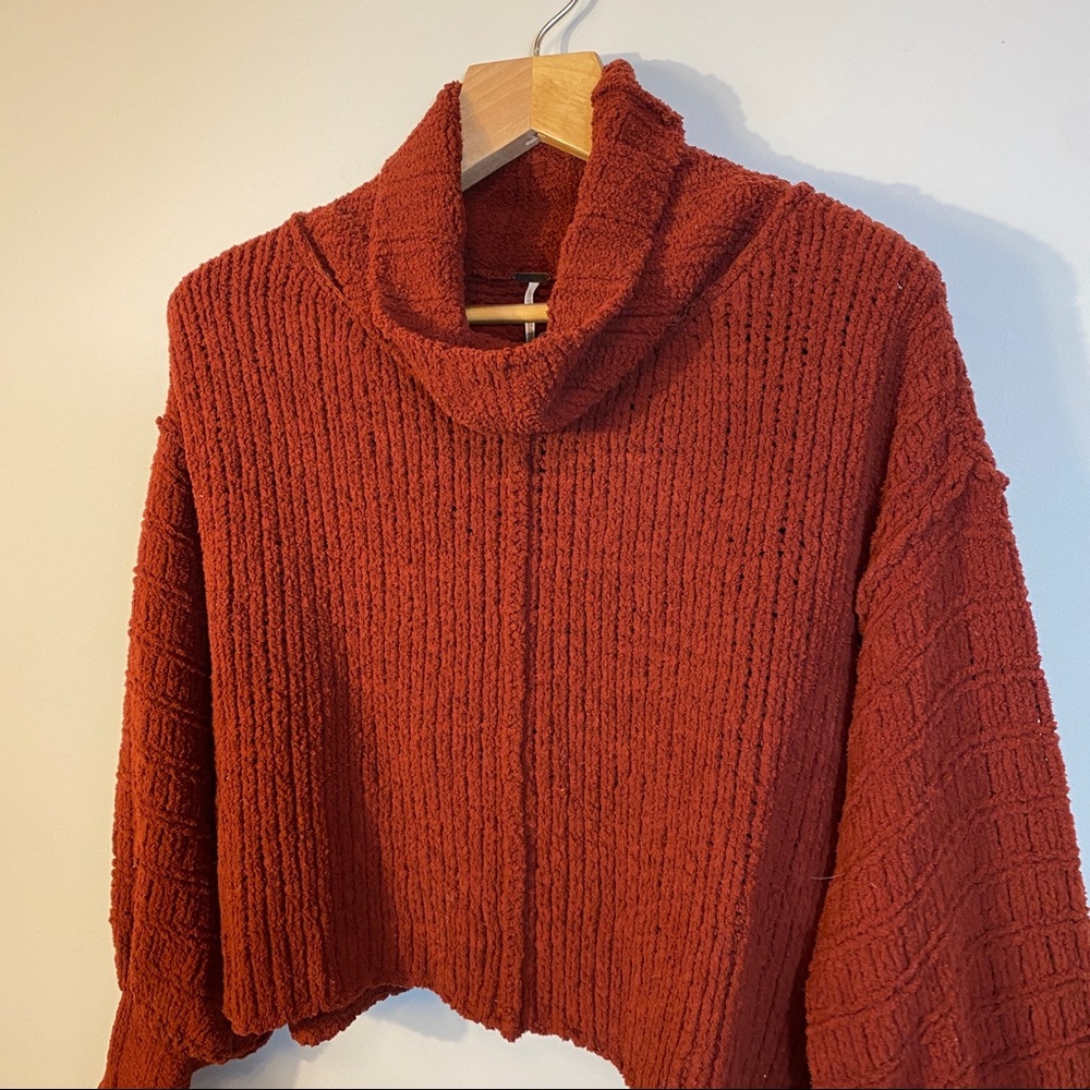 Free People Sweater | Be Yours Cowl Neck Pullover Sweater - Picture 14 of 15